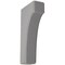 Ekena Millwork 1 3/4"W x 4"D x 8"H Clarksville Wood Vintage Decor Bracket, Pebble Grey BKTWD02X04X08CVPG - alternate 1